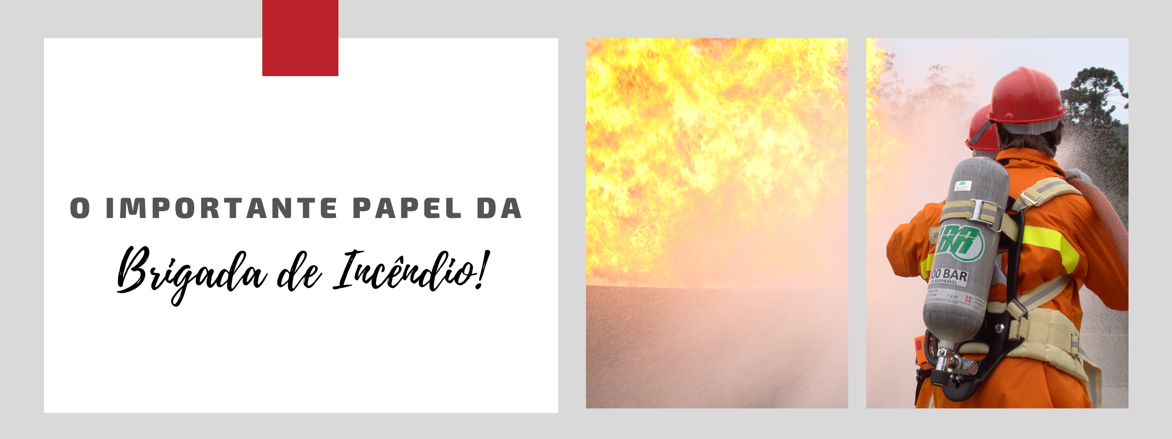 O importante papel da brigada de incêndio